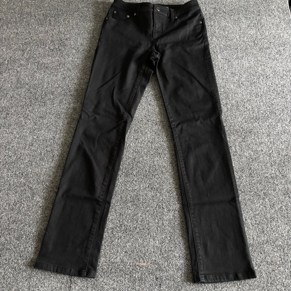 Lauren Ralph Lauren Modern Straight Curvy Black Jeans Size 4 Womens Pants